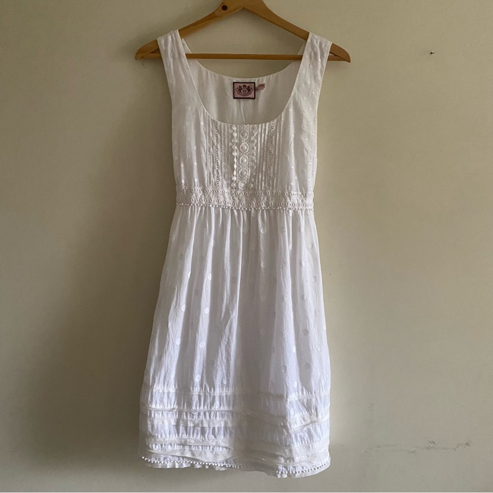 Juicy Couture White Summer Dress